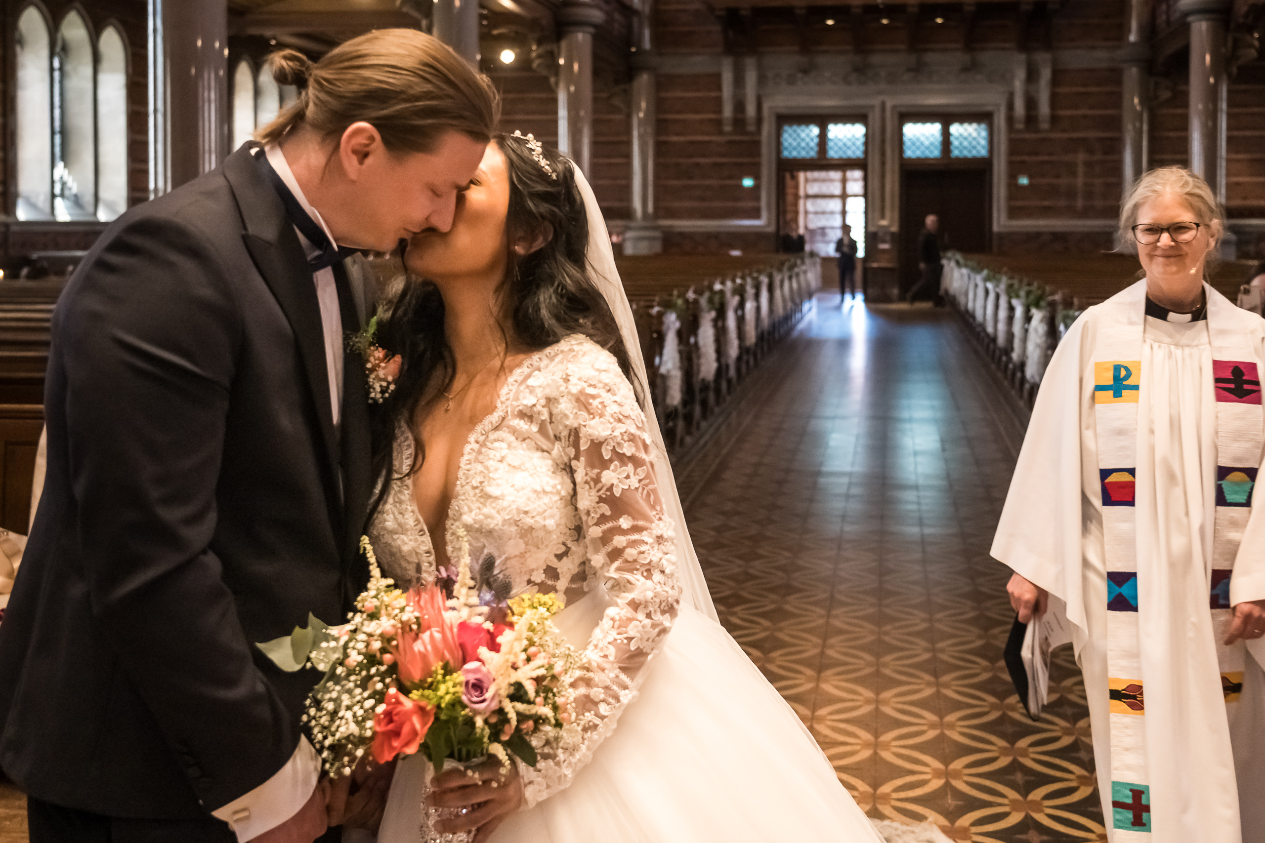 Bröllop i Lunds Alhelgorna Kyrka